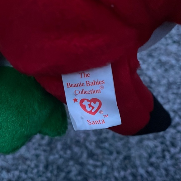 Santa Claus Christmas 1998 Beanie Baby Mint Condition - Picture 3 of 6